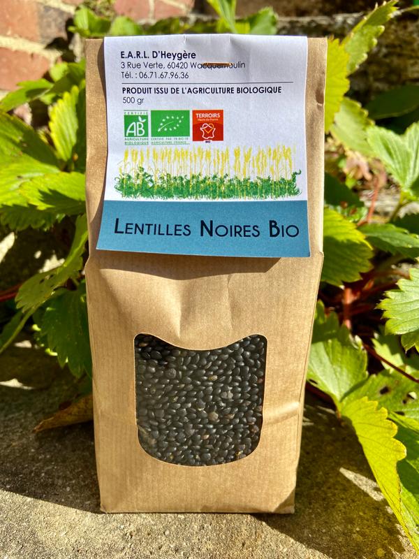 Lentilles beluga bio