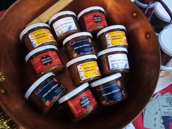 Confiture de châtaignes