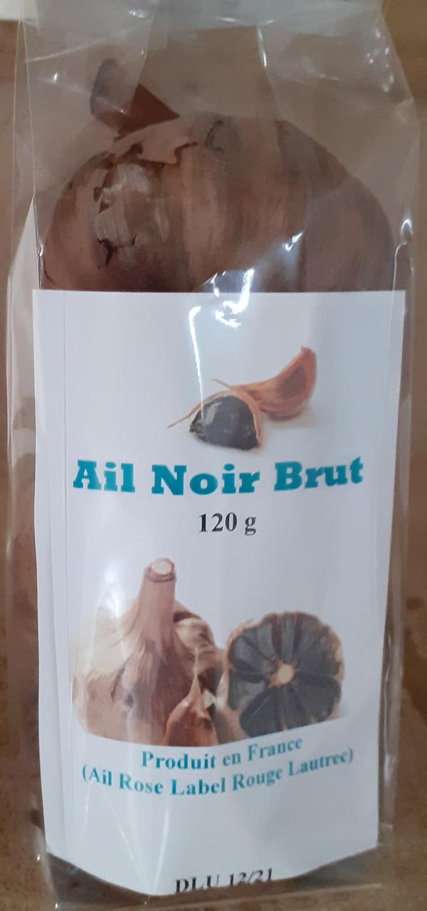 Ail Noir Brut 3 têtes