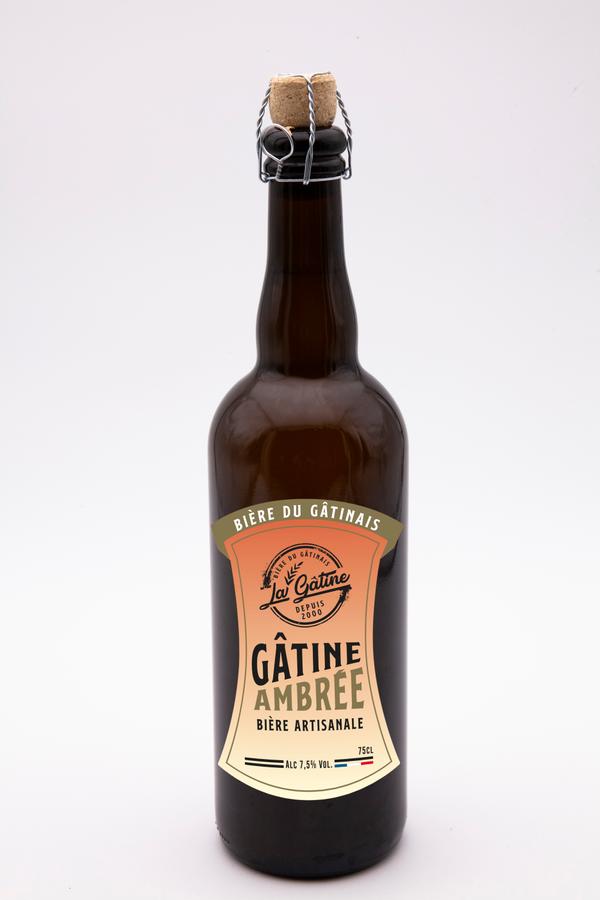 Bière La Gâtine Ambrée 75 cl 