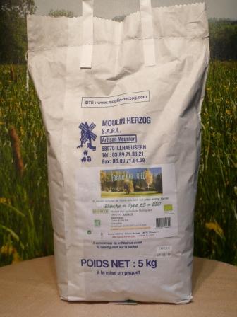 farine BIO type 65 en 5 kg