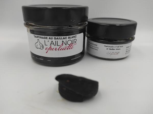 Tartinade à l'ail noir et au vin de Gaillac rouge ou blanc