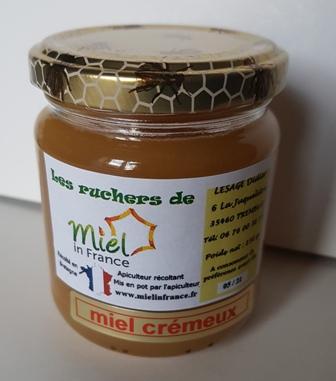 Miel crémeux