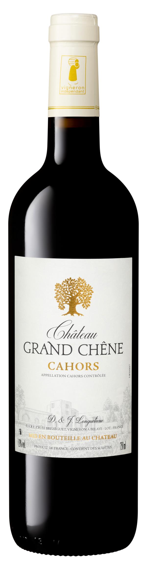 Château Grand Chêne 201 vin rouge AOP Cahors 75 cl