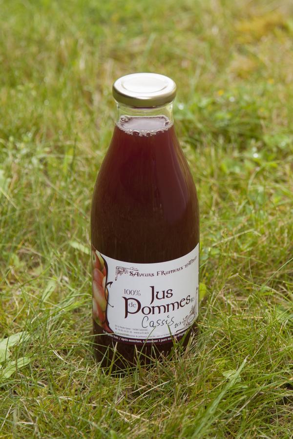 Jus de pommes cassis 1L