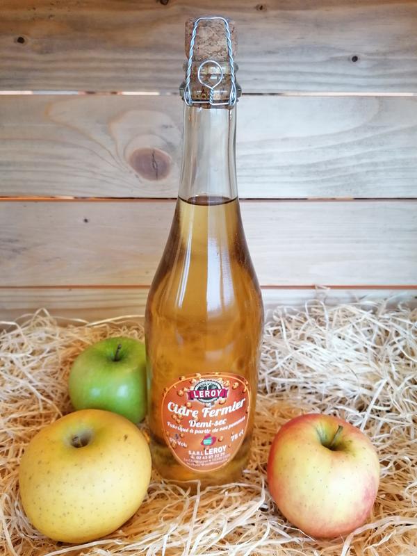 Cidre fermier demi-sec