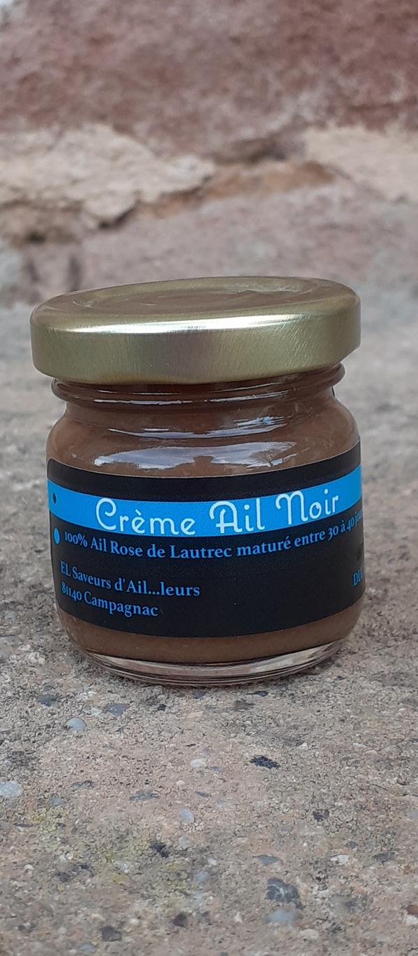 Crème à l'ail noir