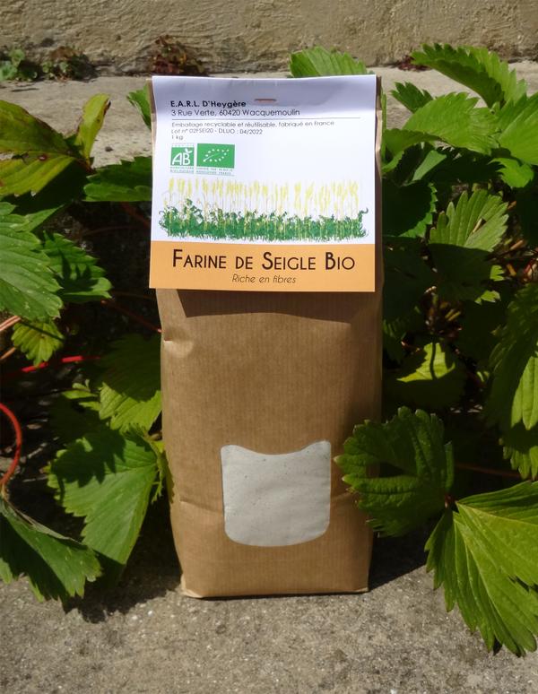 Farine de seigle bio