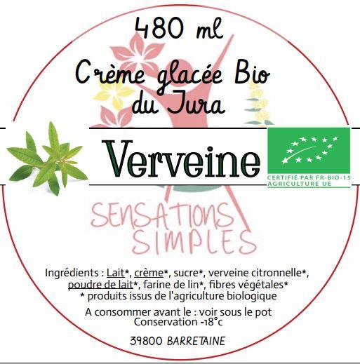 Crème glacée aux plantes