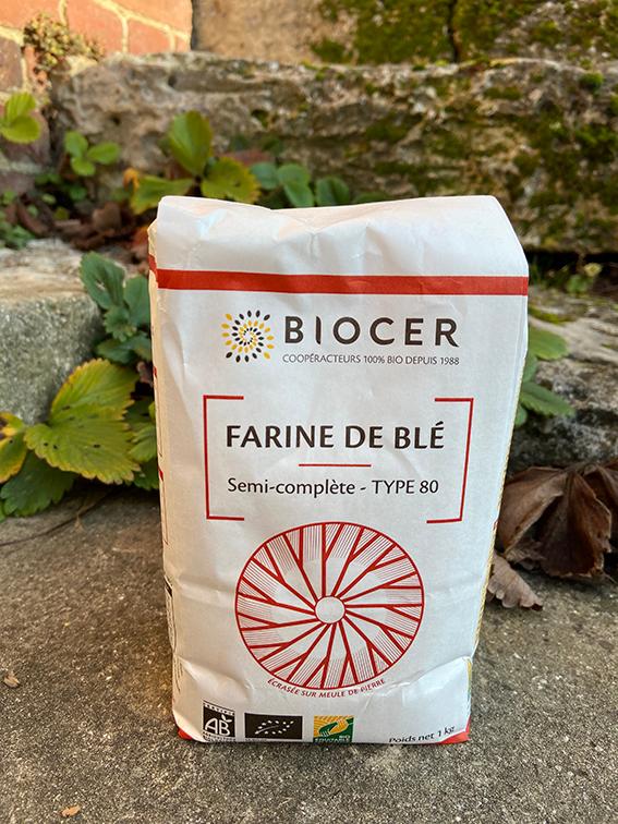 Farine de blé T80 bio