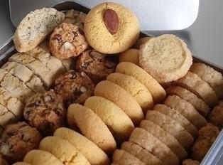 Assortiment de biscuits BIO, petite boite garnie