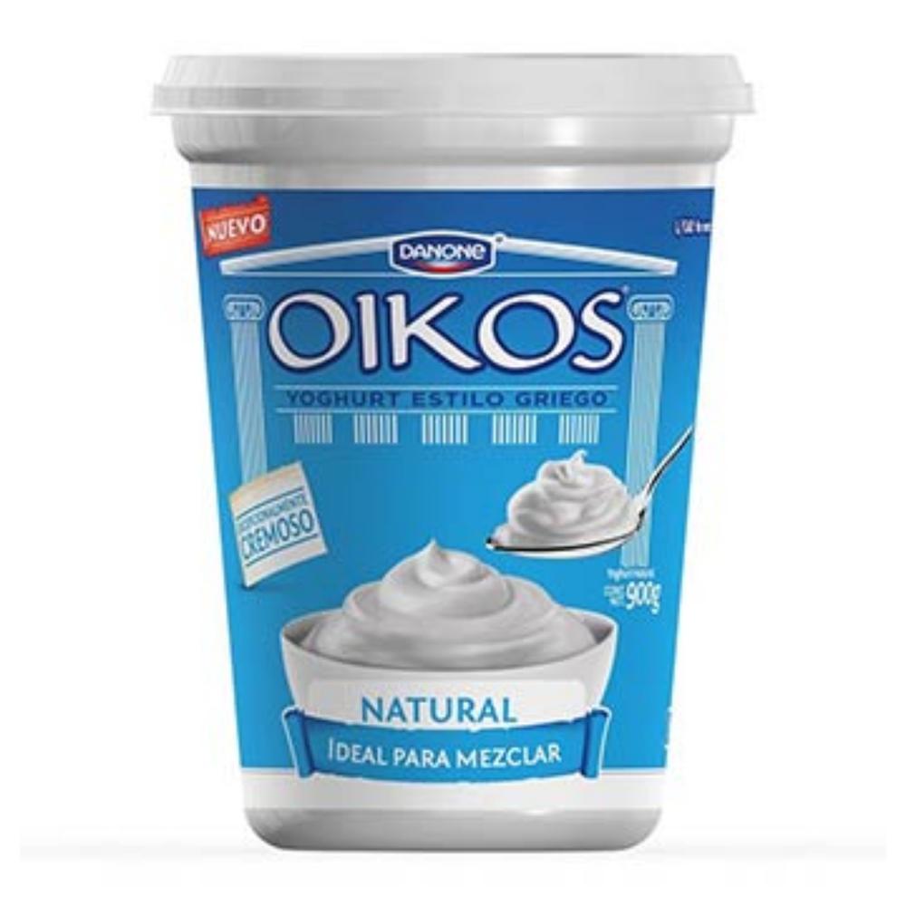 Oikos - Yogur Griego Danone Natural - 900g : : Alimentación y  bebidas