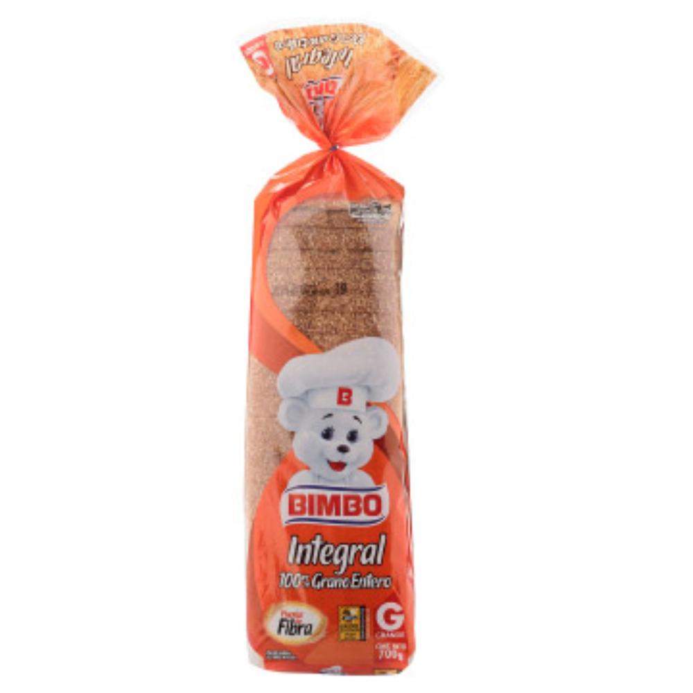 Pan Integral Bimbo Grano Entero Pan Integral Bimbo Grano Entero
