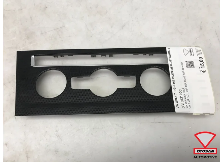 Koop Sierlijst | Sierstrip | Stootlijst  | Dashboard bij Otosan Automotive B.V.