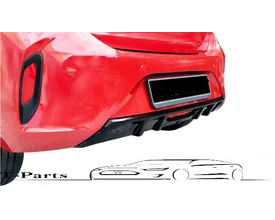 Opel corsa F achterbumper spoiler bumper sport 2019+ image 1
