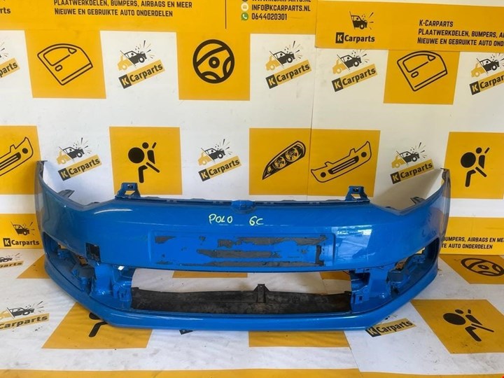 Voorbumper Volkswagen polo 6C 2013-2017 origineel bumper  image 1