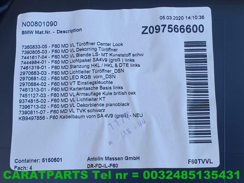 Koop Portierbekleding | Deurpaneel | Enkel bij Caratparts