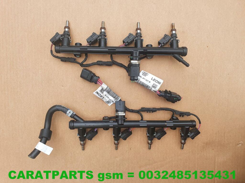 06l906031a  06h906051j brandstofverdeler drukrail injector image 1