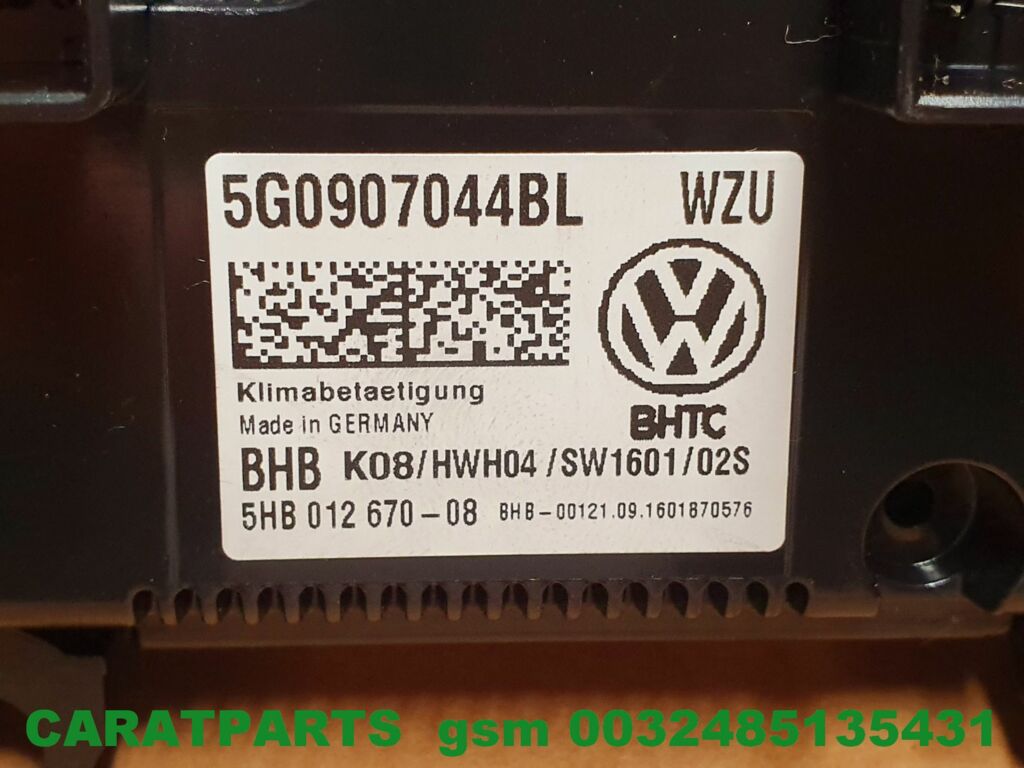 Koop Kachel | Airco | Climate control bediening bij Caratparts