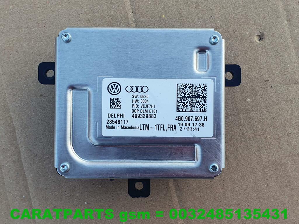 4G0907697H audi module koplamp led volkswagen image 1