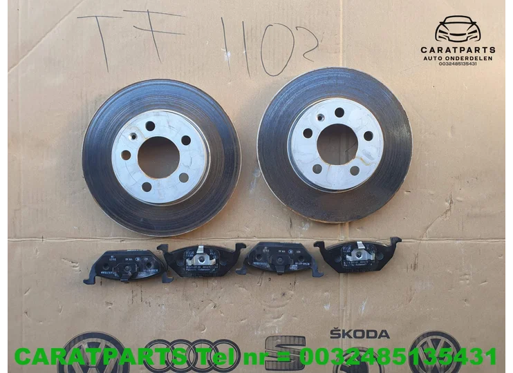 Koop Remschijf met Remblokken | Enkel bij Caratparts