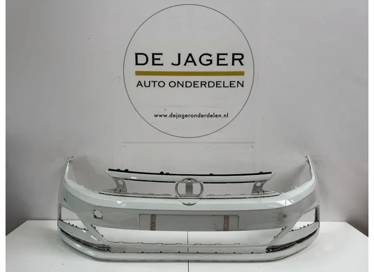 VW POLO 2G VOORBUMPER BUMPER 2G0807221 ZONDER PDC 2018- image 1