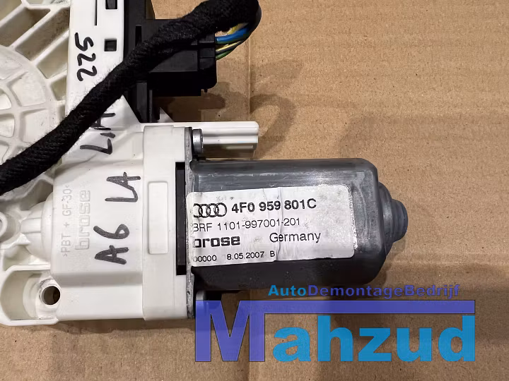 Koop Raammotor bij Autodemontagebedrijf Mahzud