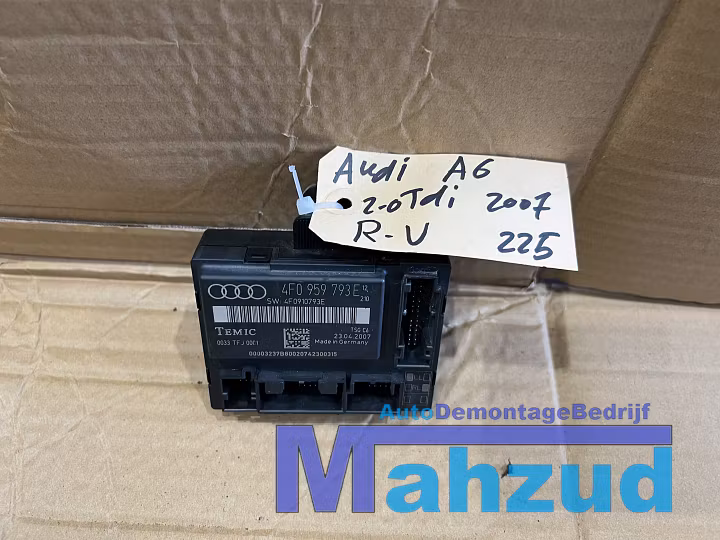 Koop Centrale deurvergrendeling module bij Autodemontagebedrijf Mahzud