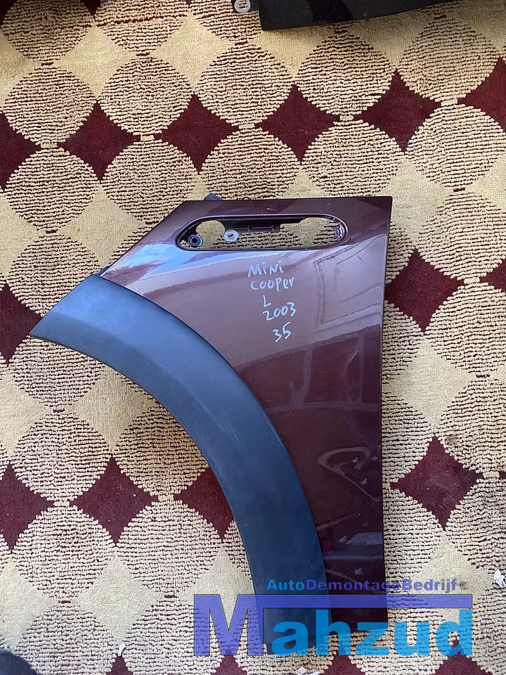 Mini cooper R50 R53 links voor scherm zijscherm bruin 903/3 image 1