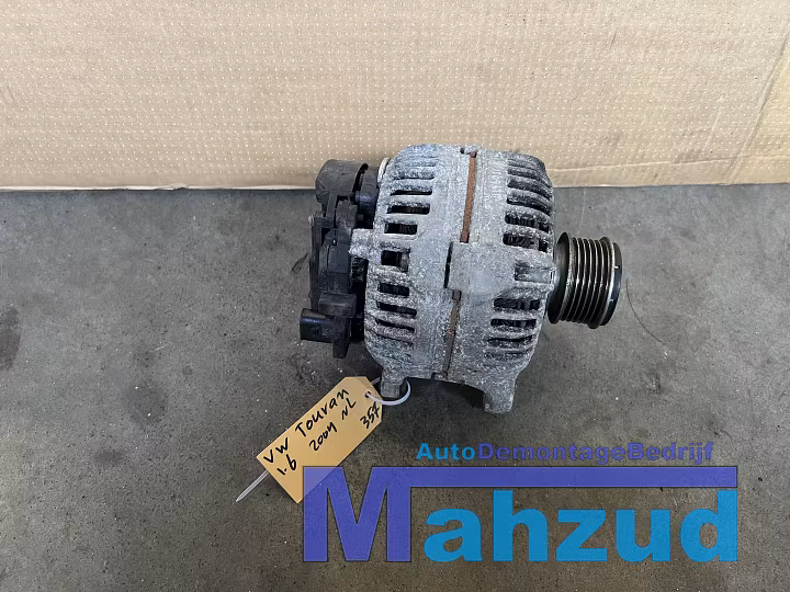 VW TOURAN 1.6 BGU BSE BSF DYNAMO 140A 06F903023F image 1