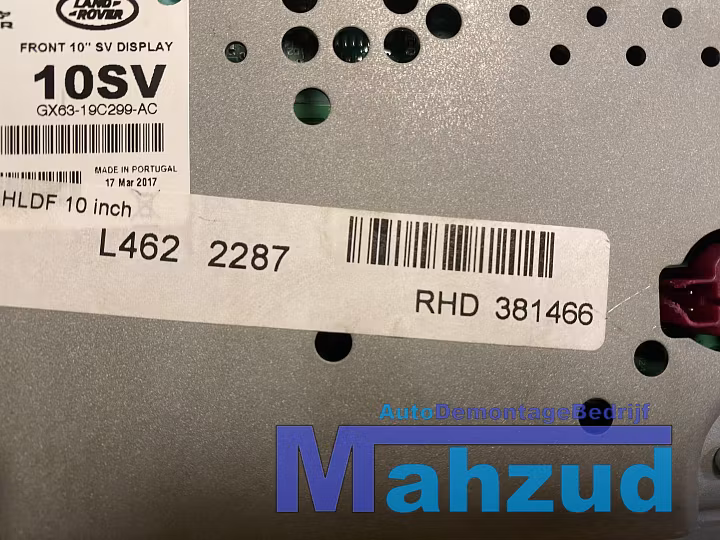 Koop Navigatie systeem (merk gebonden) bij Autodemontagebedrijf Mahzud