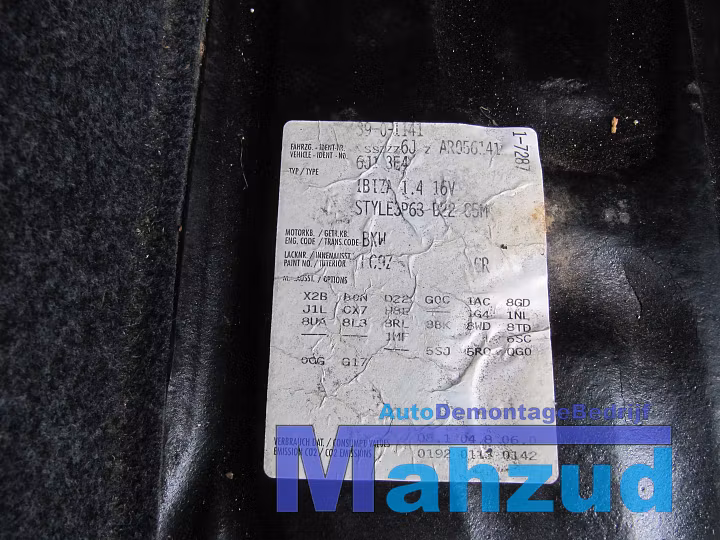 Koop Demontage auto bij Autodemontagebedrijf Mahzud