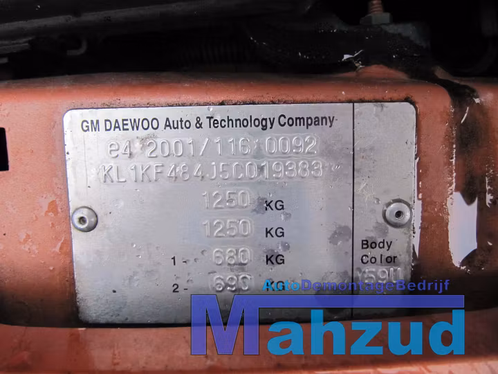 Koop Demontage auto bij Autodemontagebedrijf Mahzud