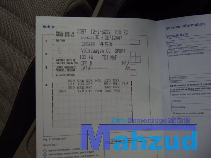 Koop Motorblok | Kaal bij Autodemontagebedrijf Mahzud