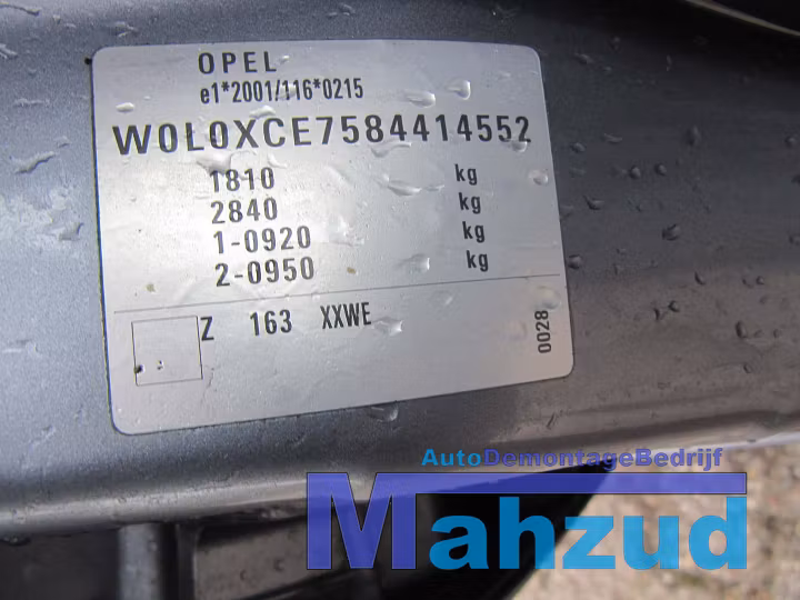 Koop Versnellingsbak bij Autodemontagebedrijf Mahzud