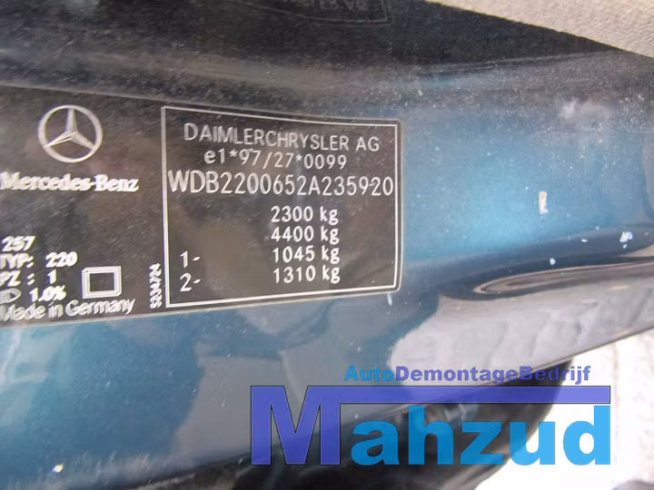 Koop Versnellingsbak bij Autodemontagebedrijf Mahzud