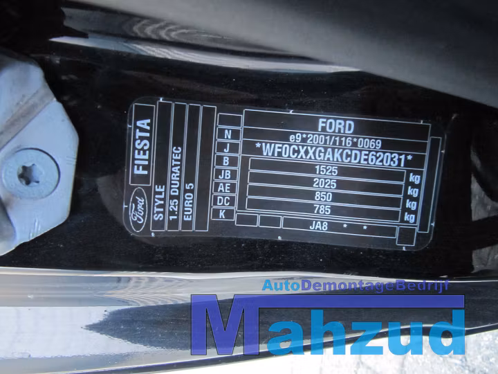 Koop Versnellingsbak bij Autodemontagebedrijf Mahzud