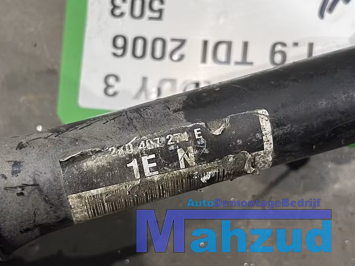 Koop Aandrijfas | Cardanas bij Autodemontagebedrijf Mahzud