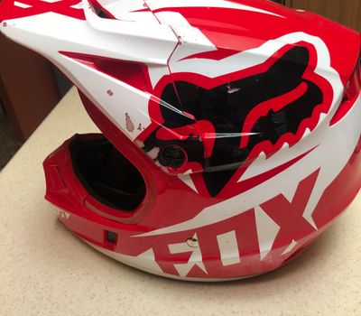 Youth Fox Racing Helmets - Size L