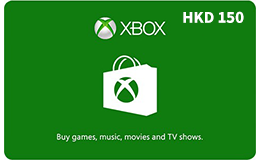 香港Xbox LIVE Gift Card (HKD150)