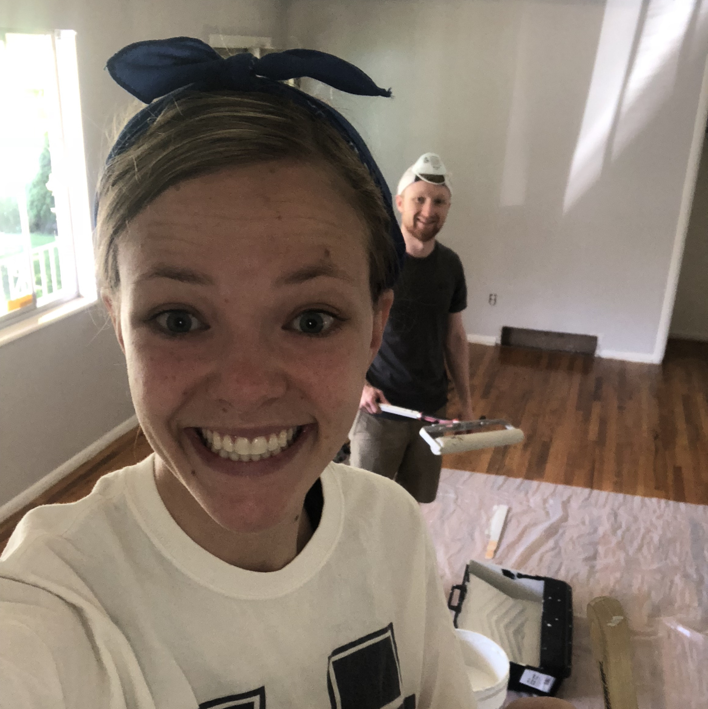 We have been fixing up our old house one room at a time, and cant wait to work on a nursery one day!