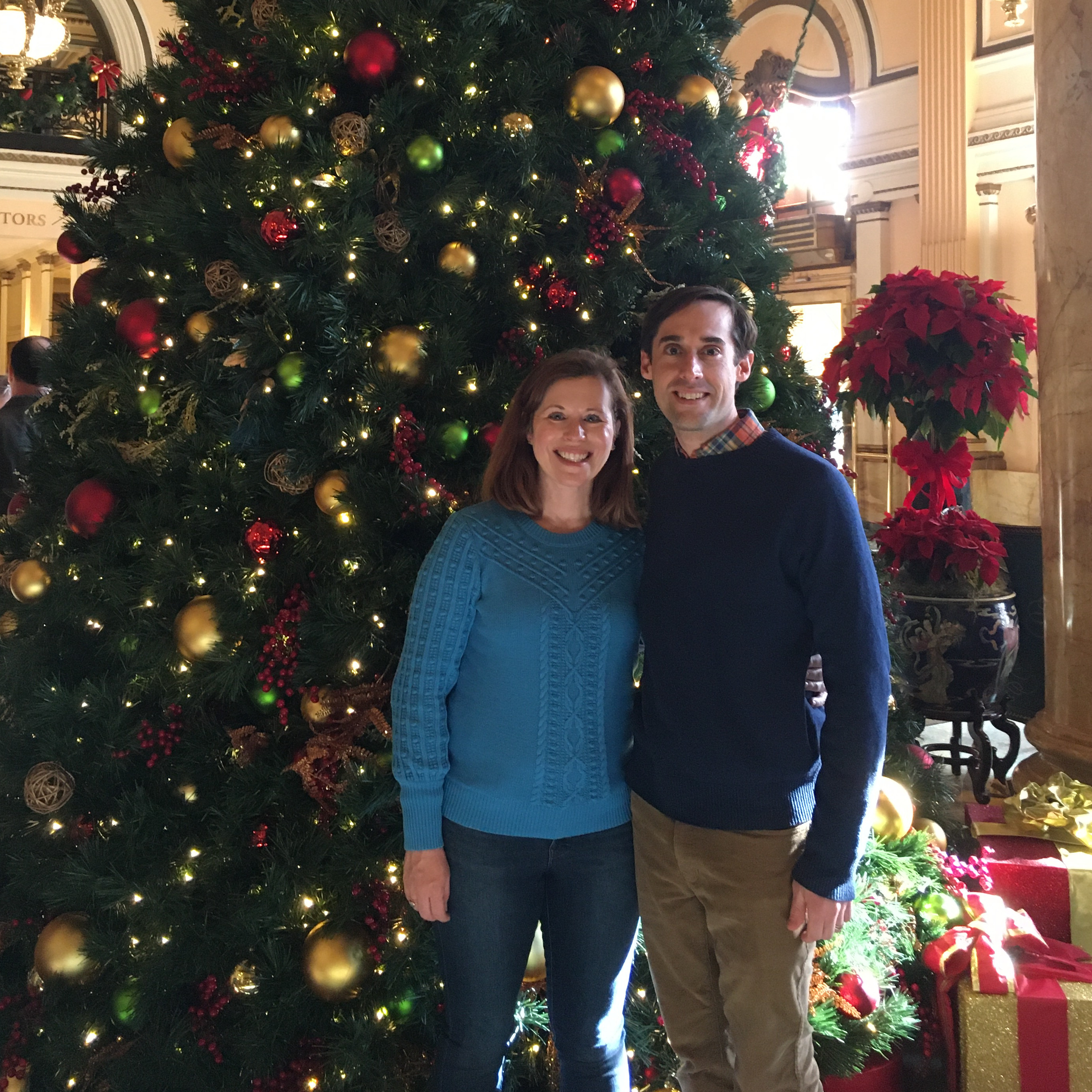 Checking out D.C.'s Christmas decorations has become a tradition for us.