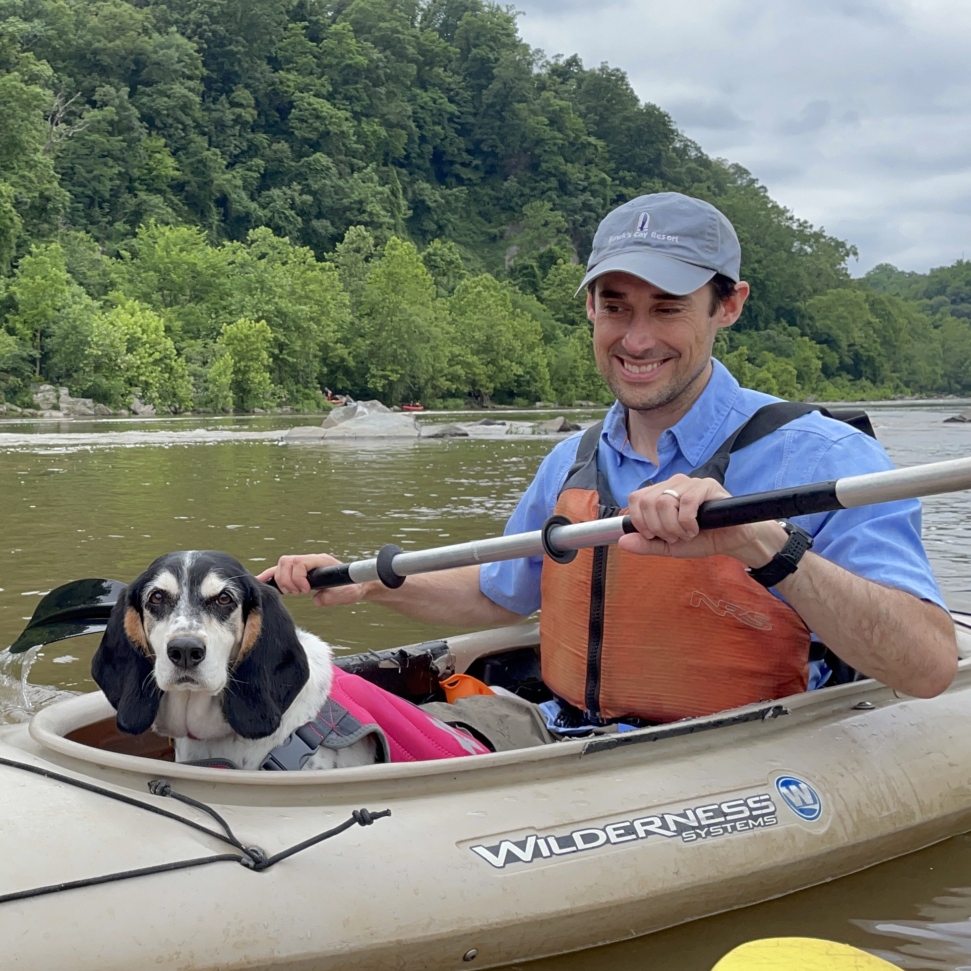 We take Abby on adventures with us whenever we can.