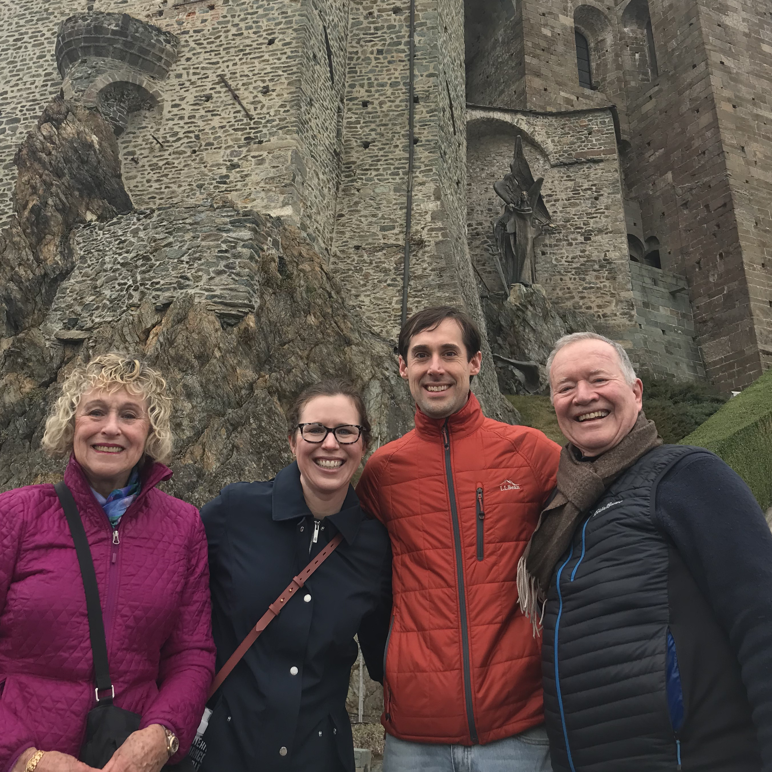 We also love to travel, especially when we get to with family.