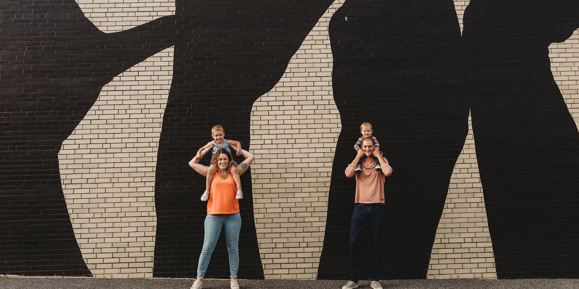 Photograph of adoptive Family
