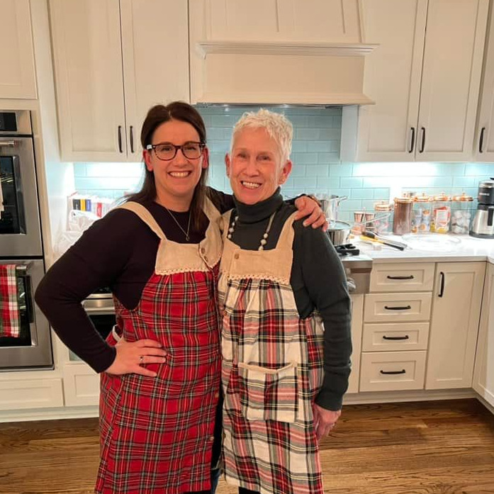 Sarah and her mom, Jeannette, always make the holidays special!