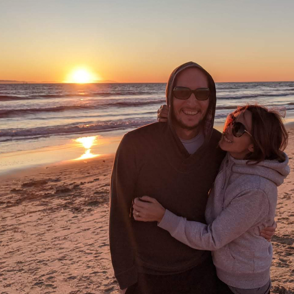 Living so close to the ocean is a dream come true for both of us