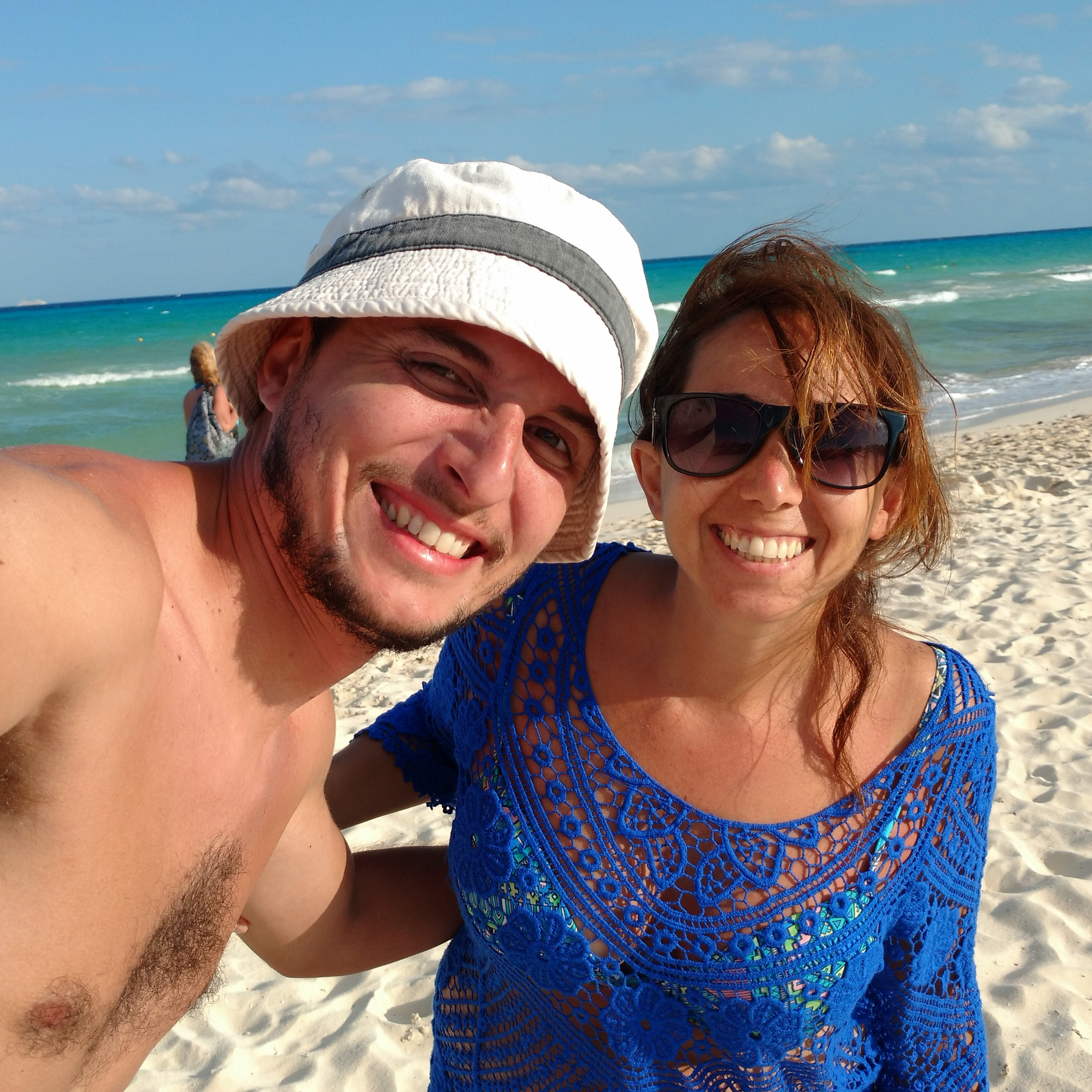 Our first time to Mexico, in our Honeymoon