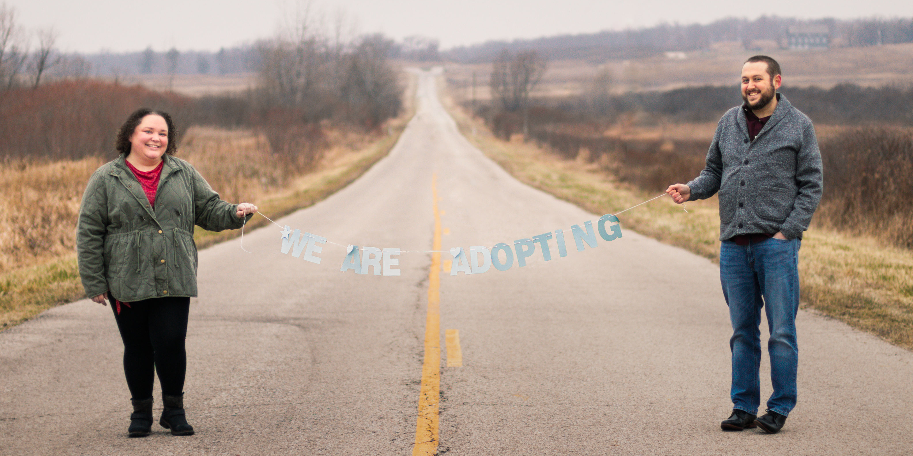 Photograph of adoptive Family