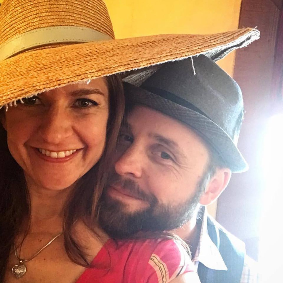 Hat theme at a friend's wedding.